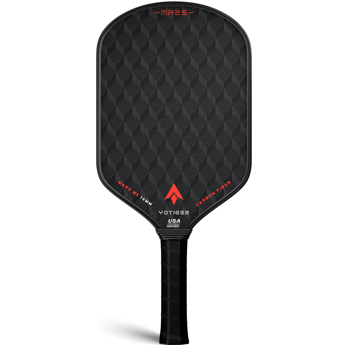 18K Carbon Elongated Paddle – 16mm