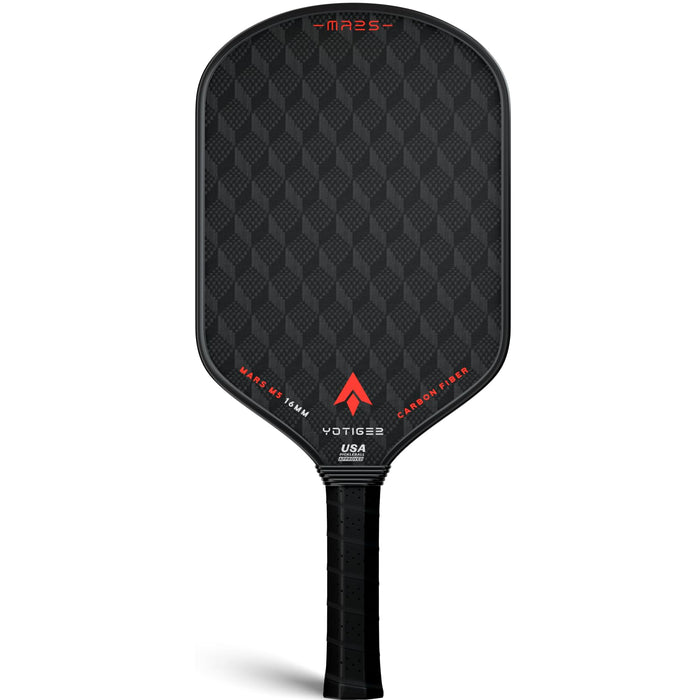 18K Carbon Elongated Paddle – 16mm