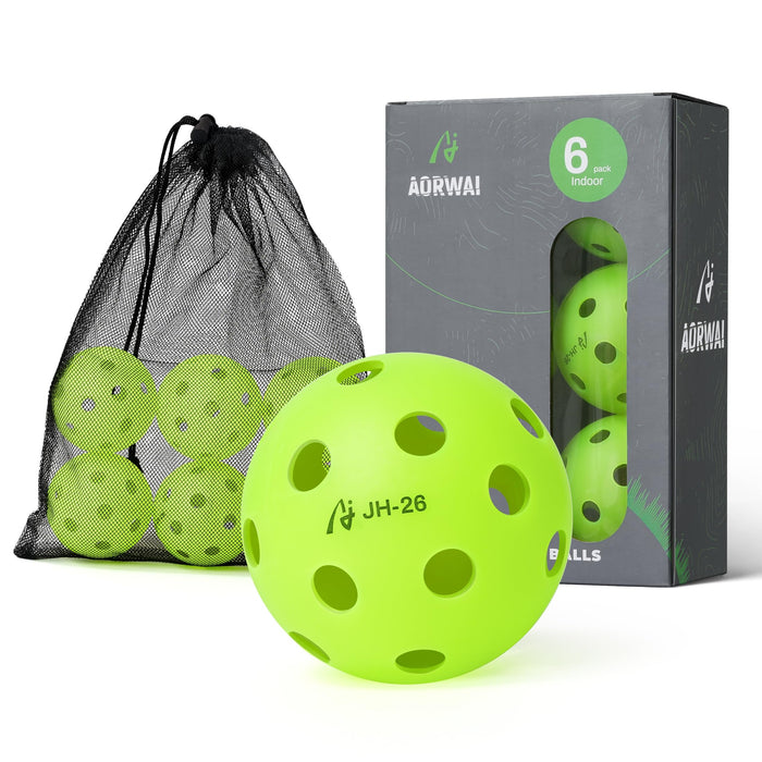 Indoor 26-Hole Balls – 6 Pack